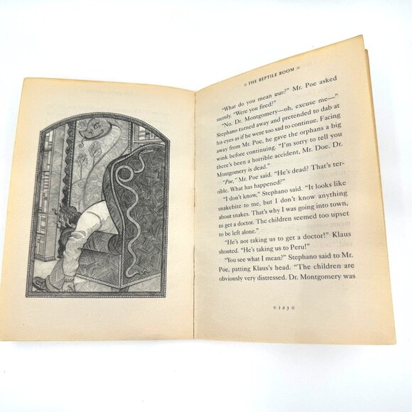 A Series of Unfortunate Events: The Reptile Room, Paperback by Snicket, Lemony - Picture 7 of 7